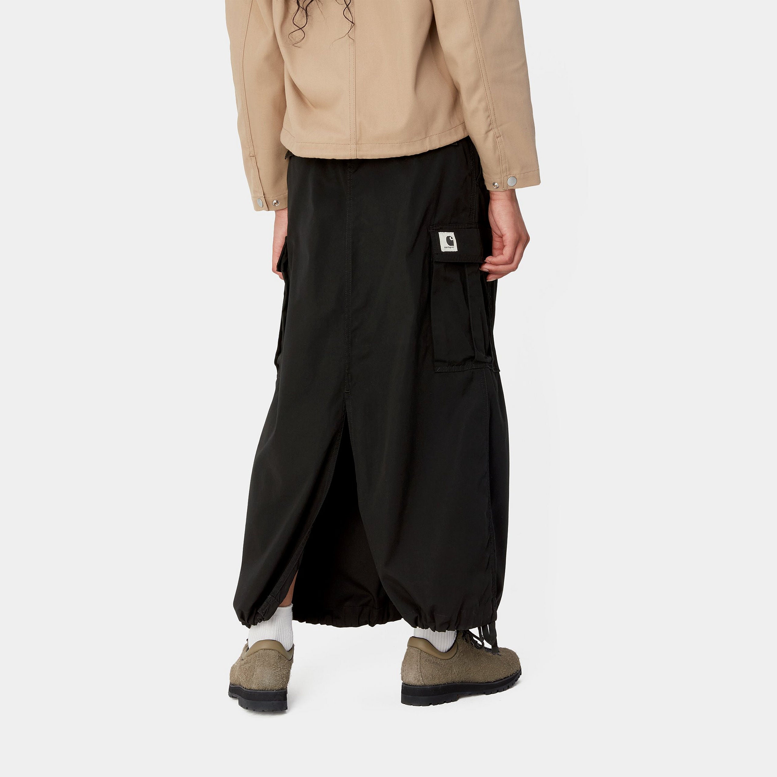 Carhartt WIP Women's Long Cargo Skirt - Black