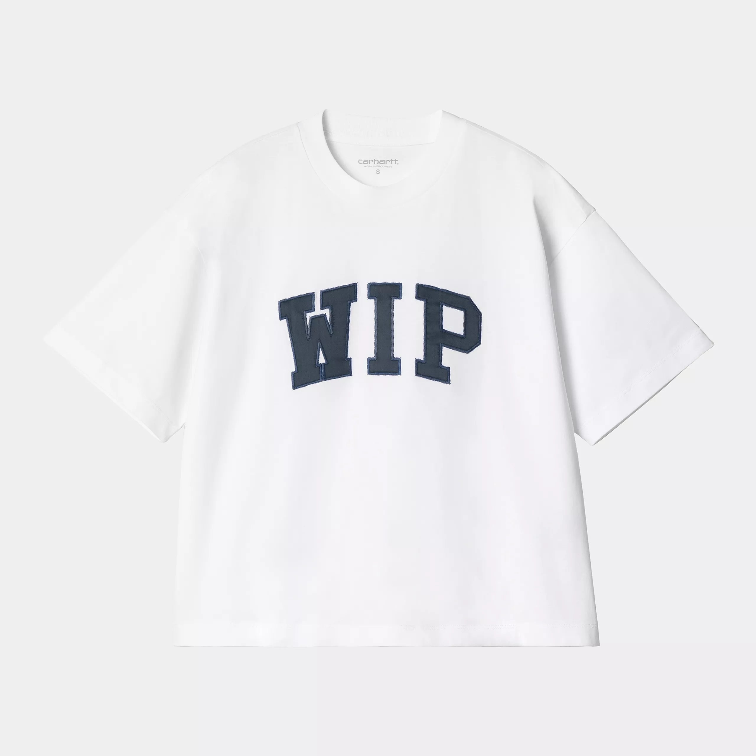 Carhartt WIP Women's WIP T-Shirt - White/Dusky Blue