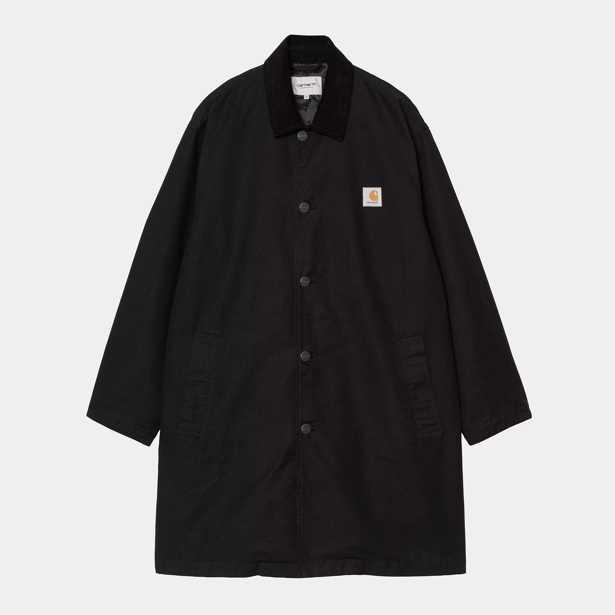 Carhartt WIP Webster Coat - Black/Black